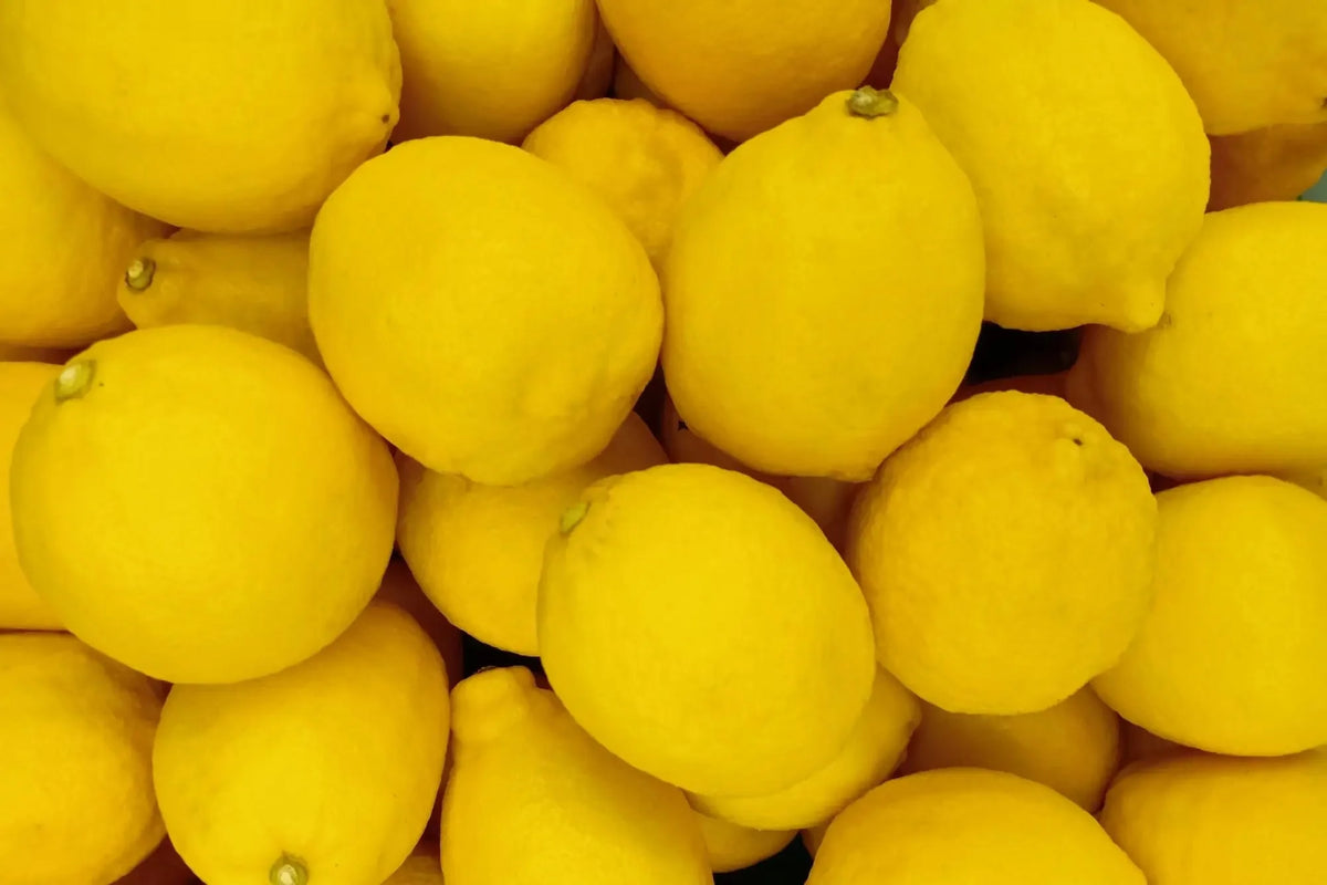 Cytryny, czyli jeden ze składników przepisu na lemoniadę z miodem.