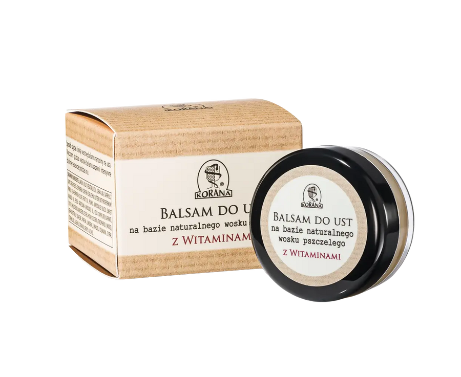 Balsam do ust na bazie wosku pszczelego z witaminami - Gospodarstwo Pasieczne Leśny Dwór