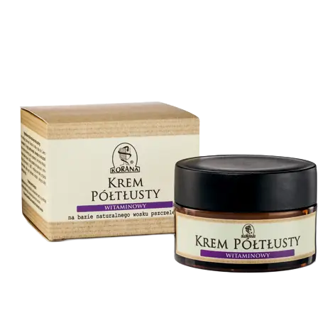 Wosk krem półtłusty witaminowy - Korana