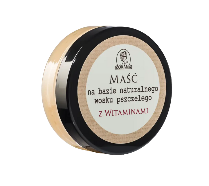 Maść na bazie naturalnego wosku pszczelego z witaminami - Gospodarstwo Pasieczne Leśny Dwór