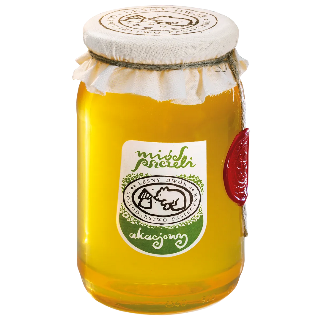 Miód akacjowy - Gospodarstwo Pasieczne Leśny Dwór