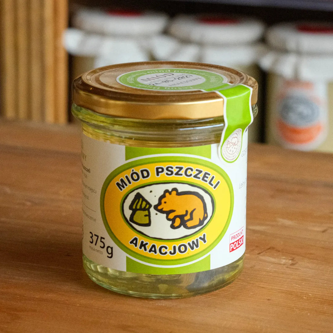 Miód akacjowy - Gospodarstwo Pasieczne Leśny Dwór