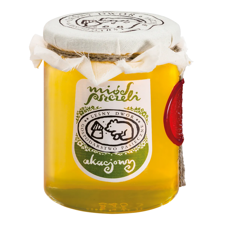 Miód akacjowy - Gospodarstwo Pasieczne Leśny Dwór