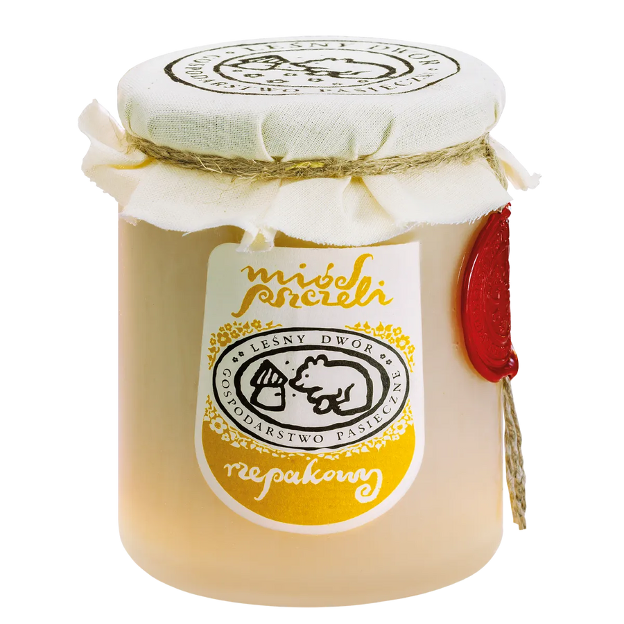 Miód rzepakowy - Gospodarstwo Pasieczne Leśny Dwór