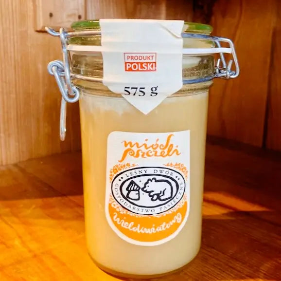 Miód wielokwiatowy - Gospodarstwo Pasieczne Leśny Dwór