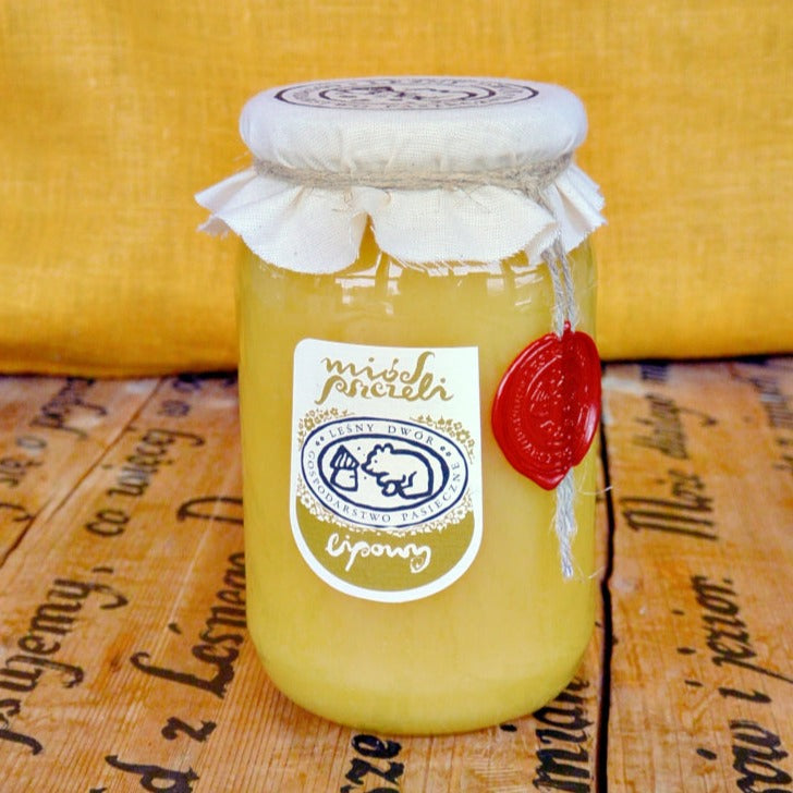 Miód lipowy leśny dwór