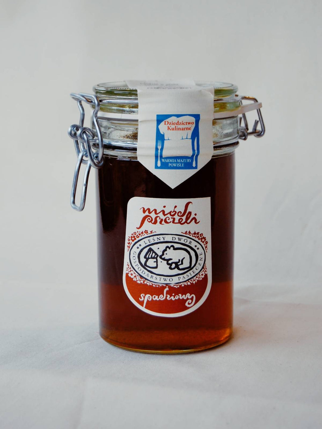 Miód spadziowy iglasty - Gospodarstwo Pasieczne Leśny Dwór