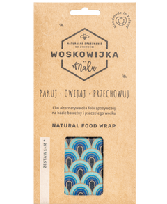 Woskowijka zapakowana w papierowe opakowanie