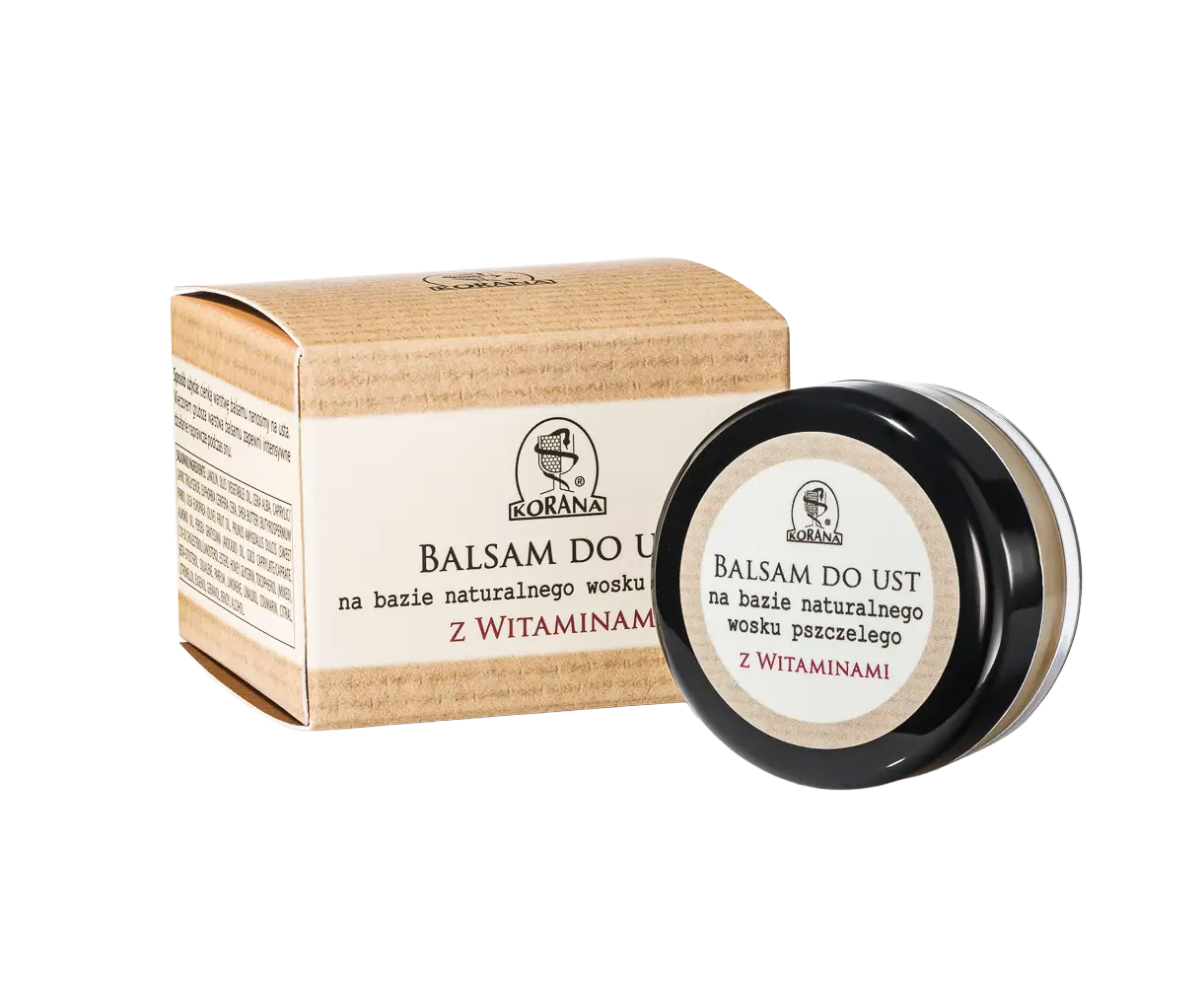 Balsam do ust na bazie wosku pszczelego z witaminami - Gospodarstwo Pasieczne Leśny Dwór