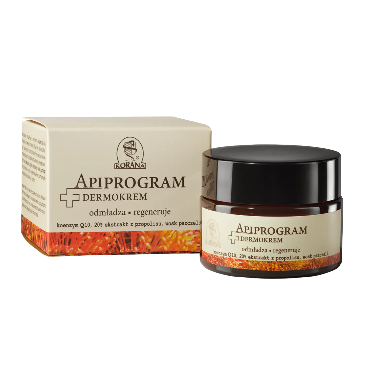DERMOKREM z koenzymem Q10 APIPROGRAM - Gospodarstwo Pasieczne Leśny Dwór