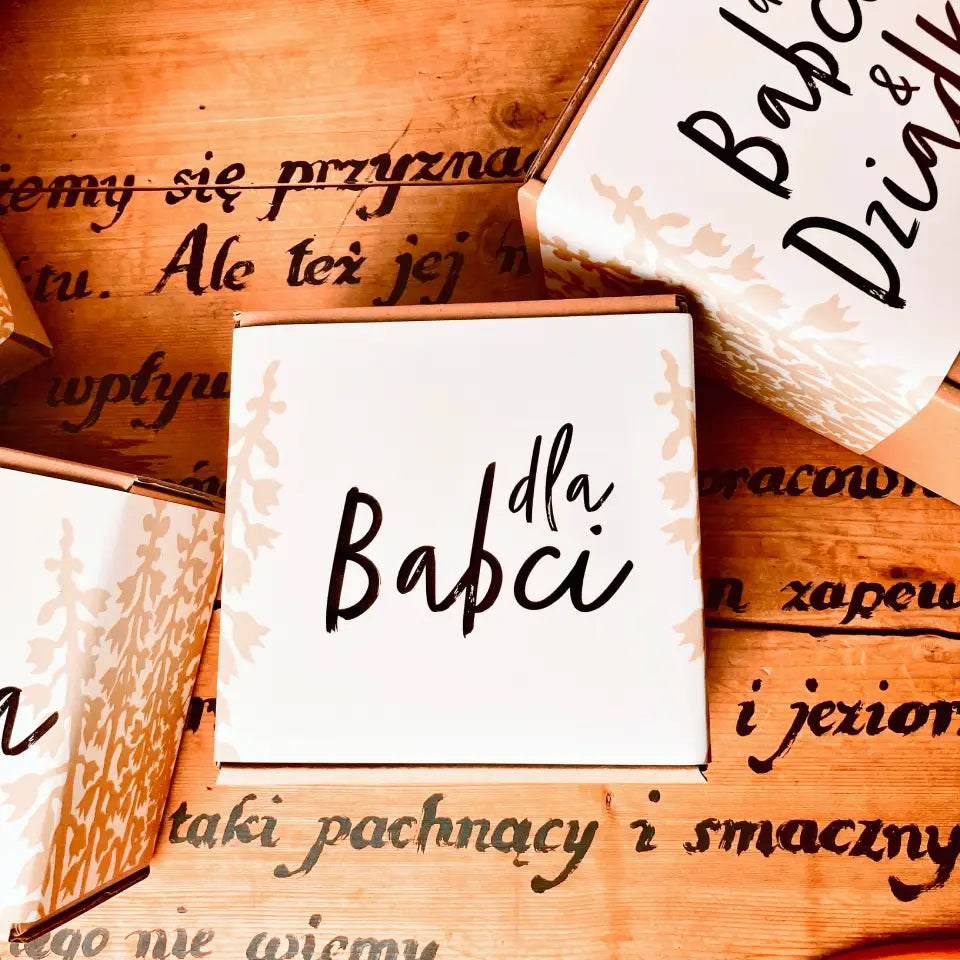 Dzień Babci i Dziadka - opakowanie prezentowe - Gospodarstwo Pasieczne Leśny Dwór