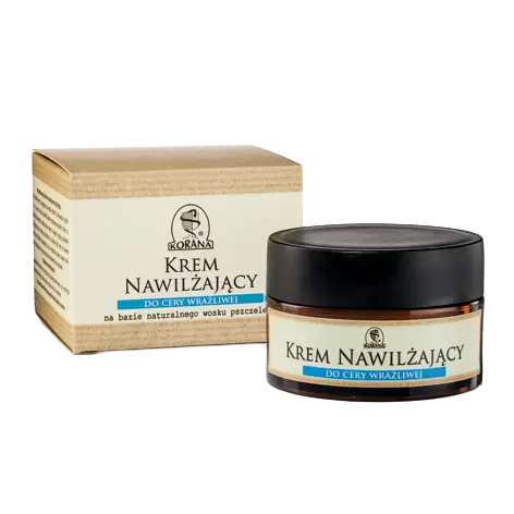 Wosk krem nawilżający do cery wrażliwej - Korana