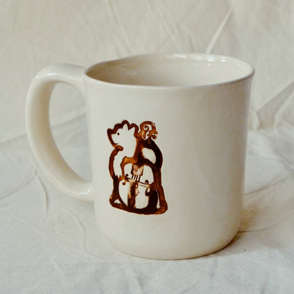 Kubek ceramiczny - Gospodarstwo Pasieczne Leśny Dwór