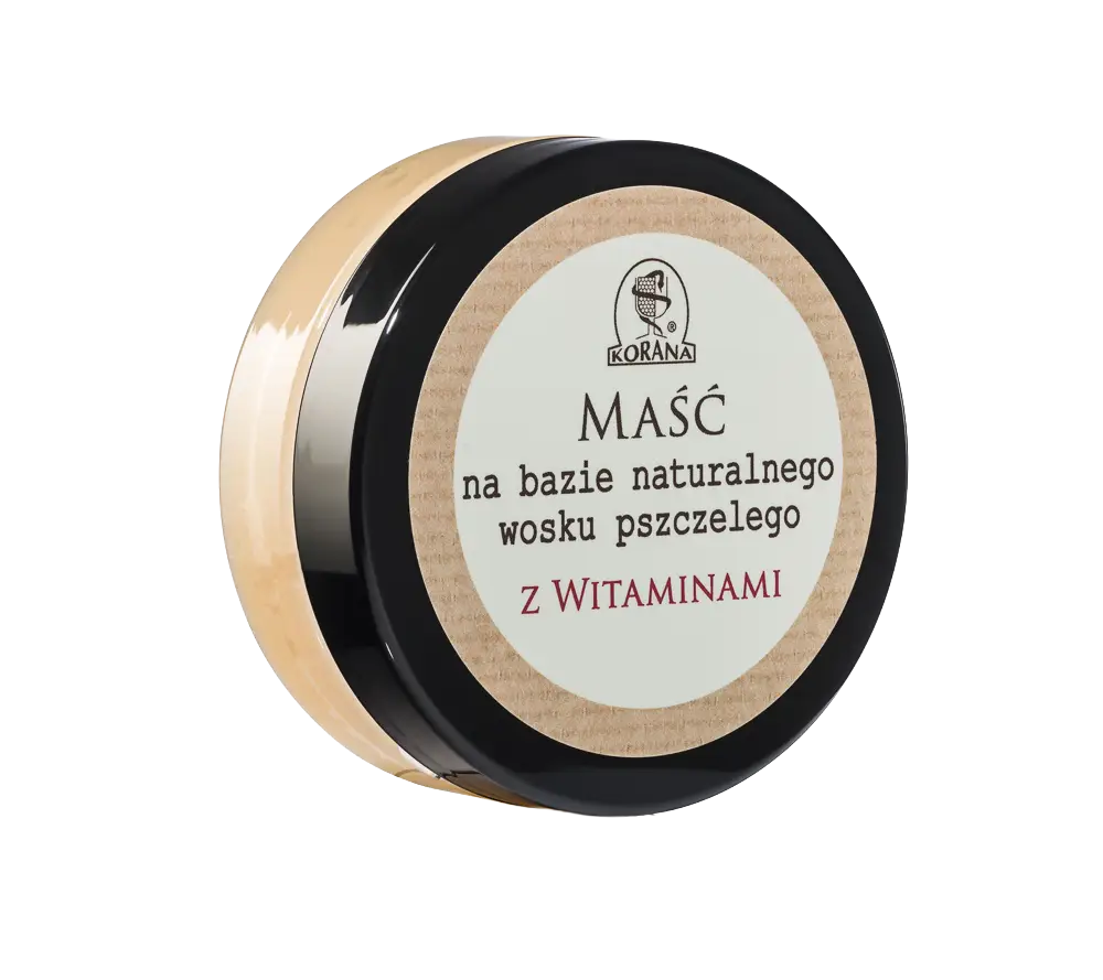 Maść na bazie naturalnego wosku pszczelego z witaminami - Gospodarstwo Pasieczne Leśny Dwór