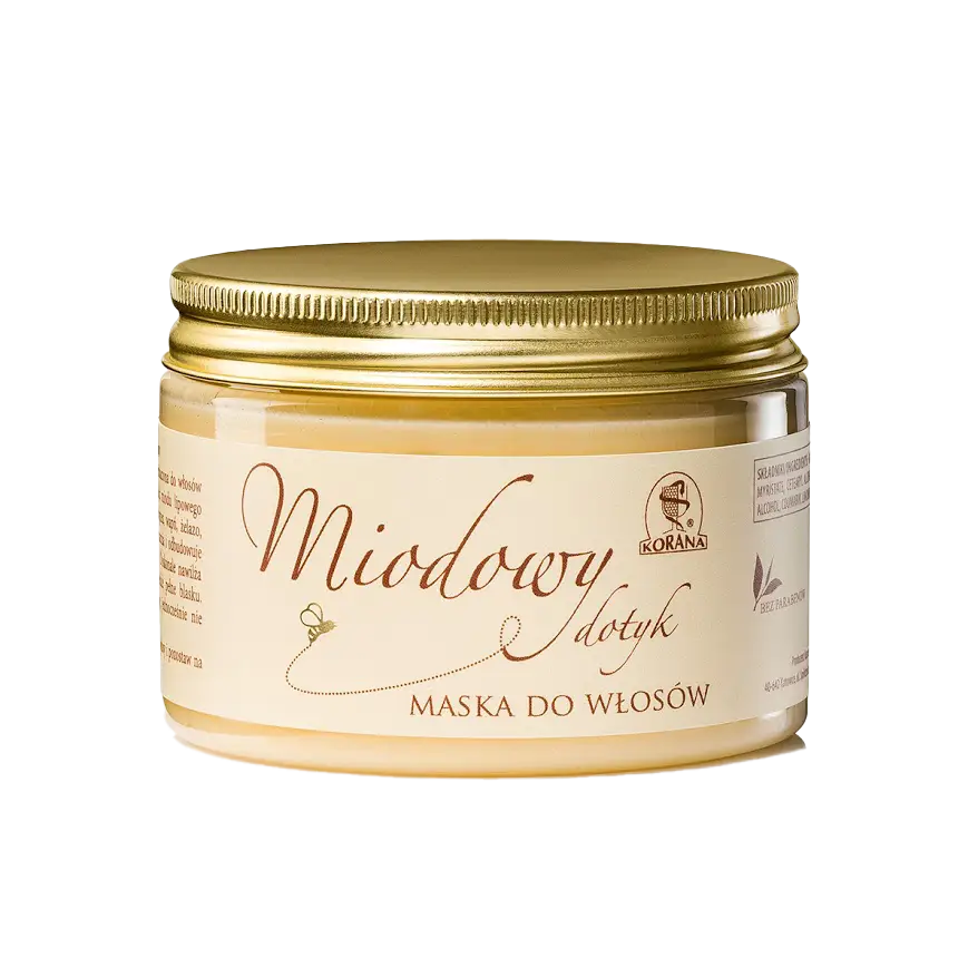 Miodowa maska do włosów