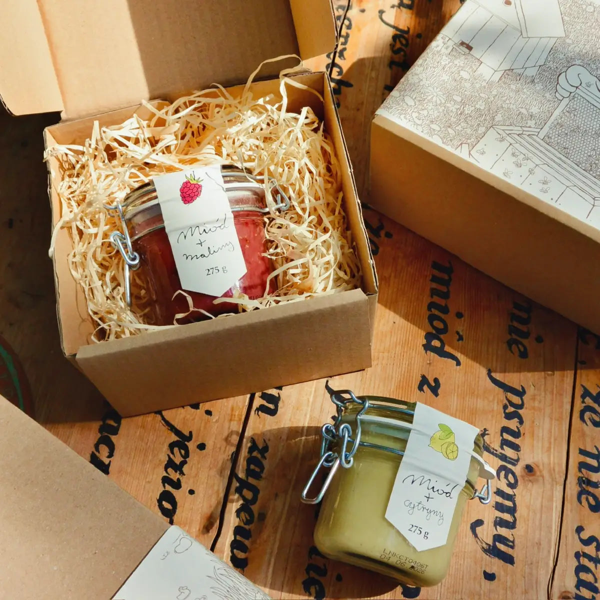 Miód owocowy na prezent - Gospodarstwo Pasieczne Leśny Dwór