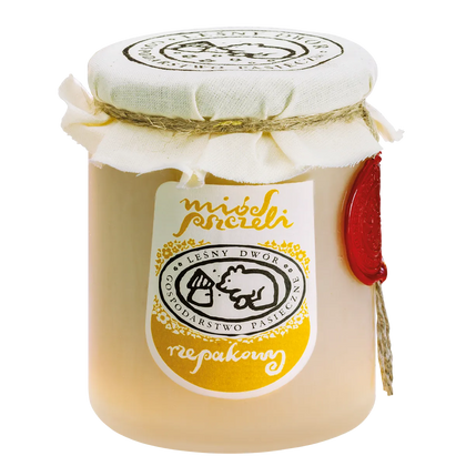 Miód rzepakowy - Gospodarstwo Pasieczne Leśny Dwór