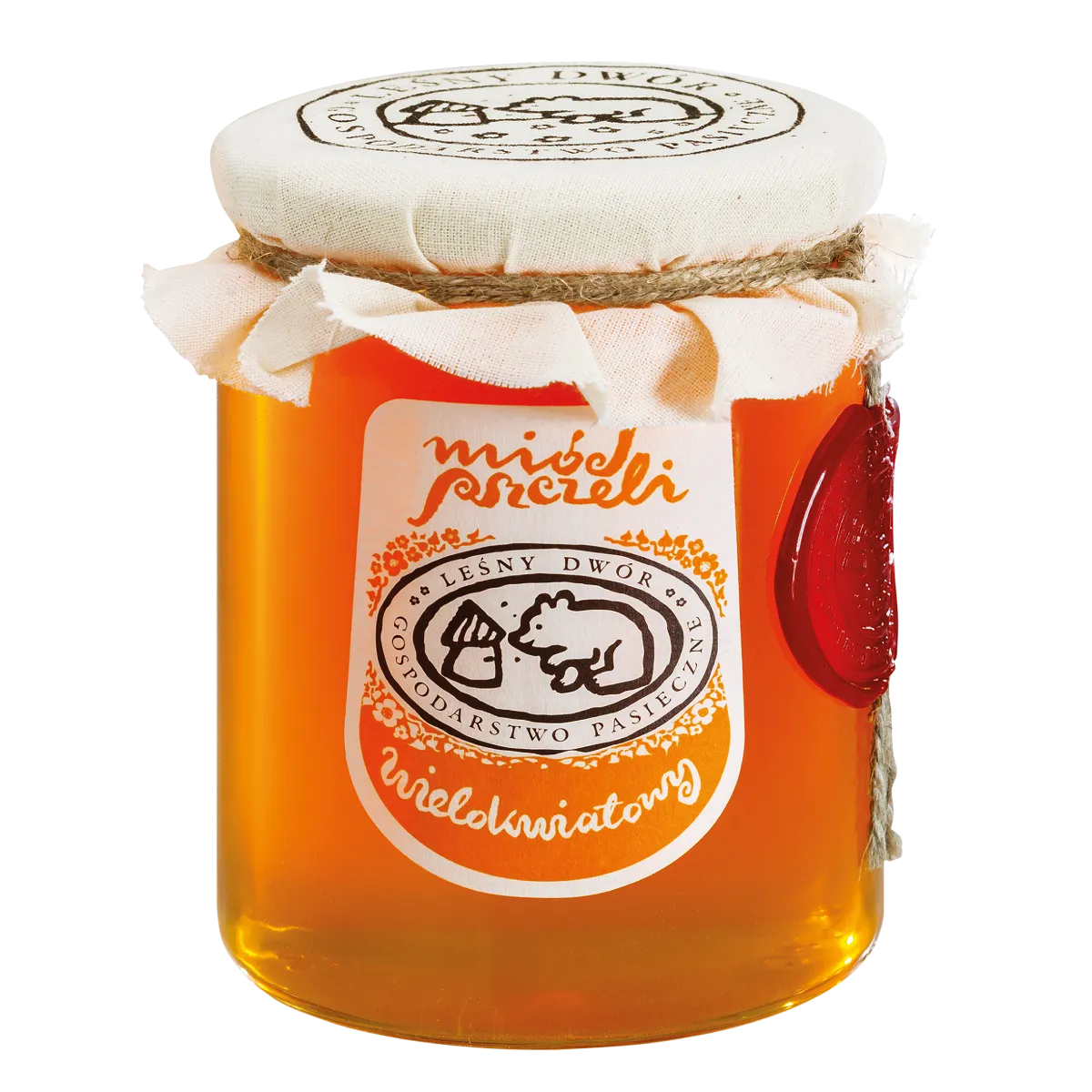 Miód wielokwiatowy Gospodarstwo Pasieczne Leśny Dwór