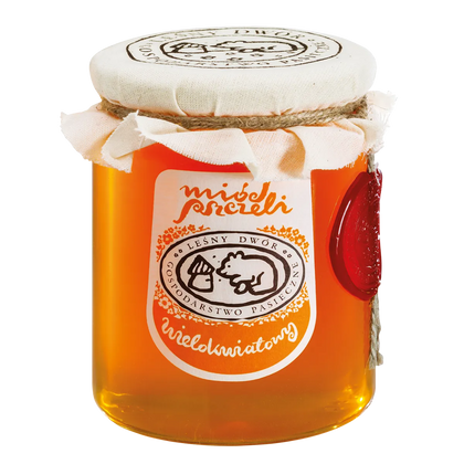 Miód wielokwiatowy Gospodarstwo Pasieczne Leśny Dwór