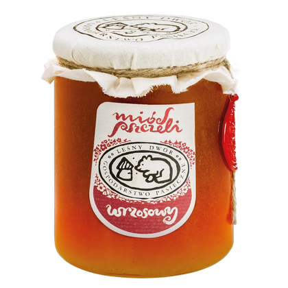 Miód wrzosowy Gospodarstwo Pasieczne leśny Dwór