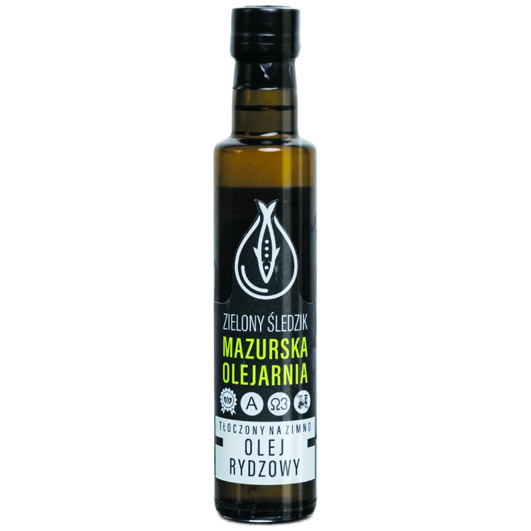 Olej rydzowy - Zielony Śledzik - Gospodarstwo Pasieczne Leśny Dwór