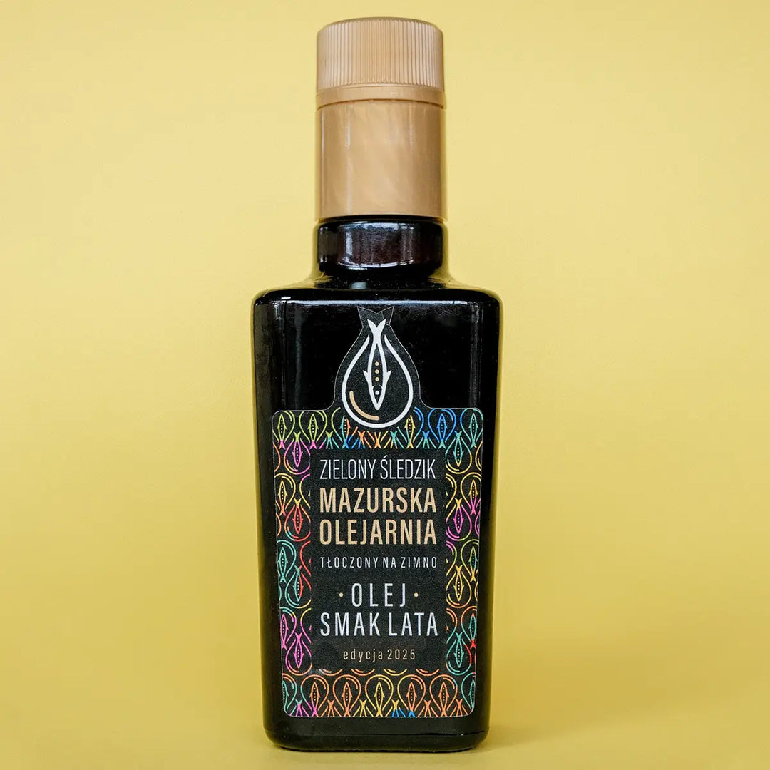 Olej Smak Lata 250ml | Zielony Śledzik Mazurska Olejarnia