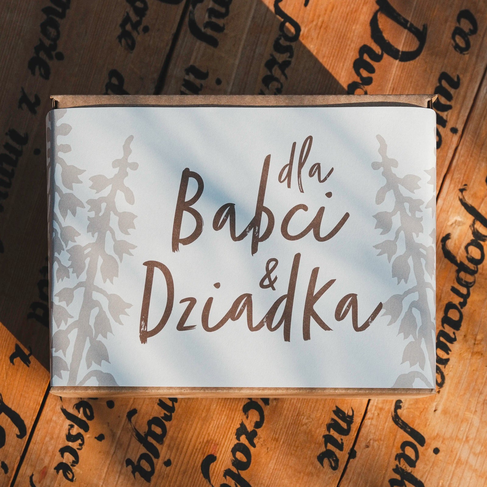 Dzień Babci i Dziadka - opakowanie prezentowe - Gospodarstwo Pasieczne Leśny Dwór