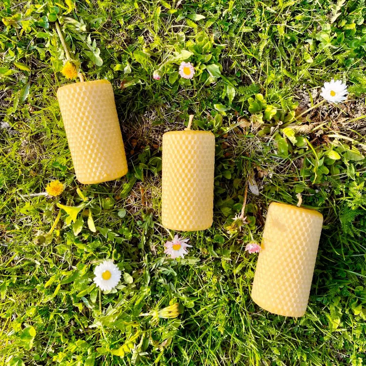 świeczka z wosku pszczelego