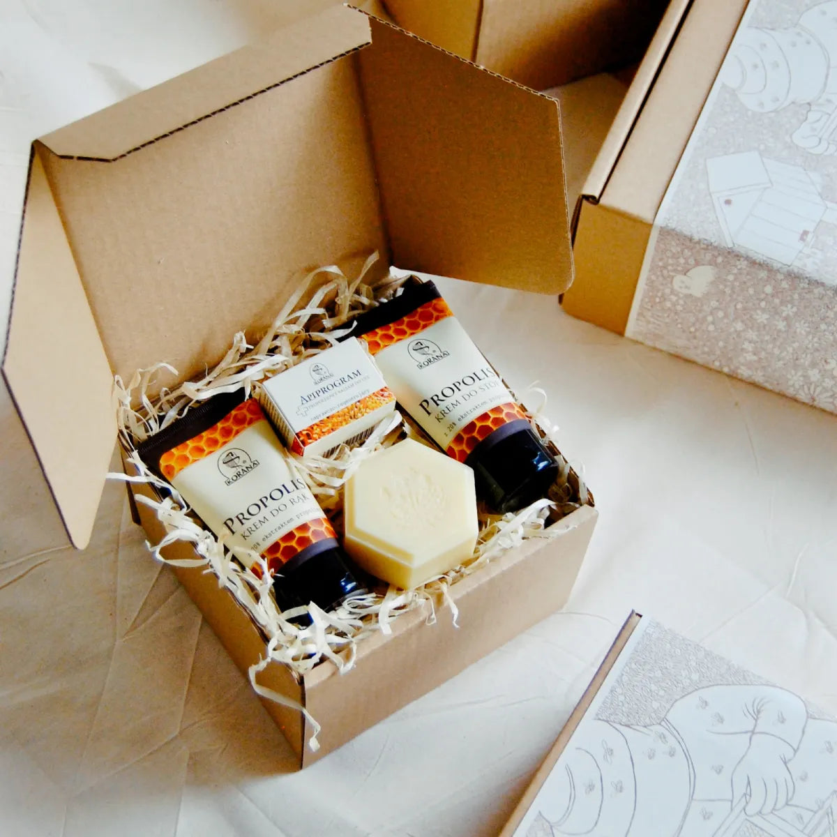 Zestaw kosmetyków Propolis - Gospodarstwo Pasieczne Leśny Dwór