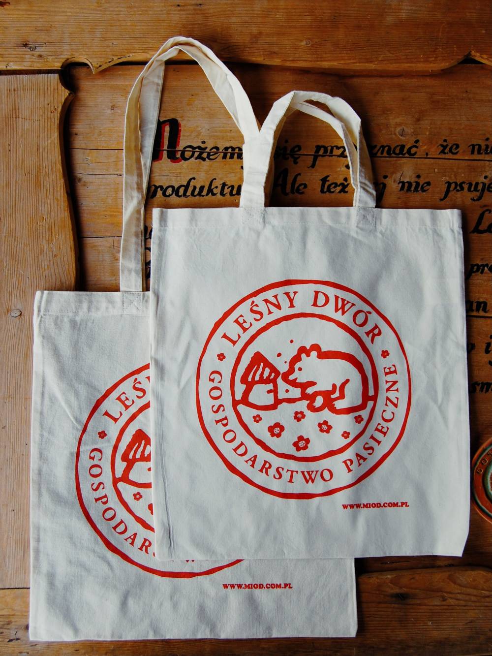 torba bawełniana leśny dwór